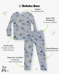 Minecraft: Time to Mine Bamboo Kids Pajamas