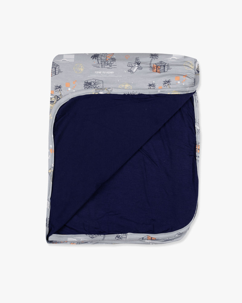 Minecraft: Time to Mine Bamboo Blanket