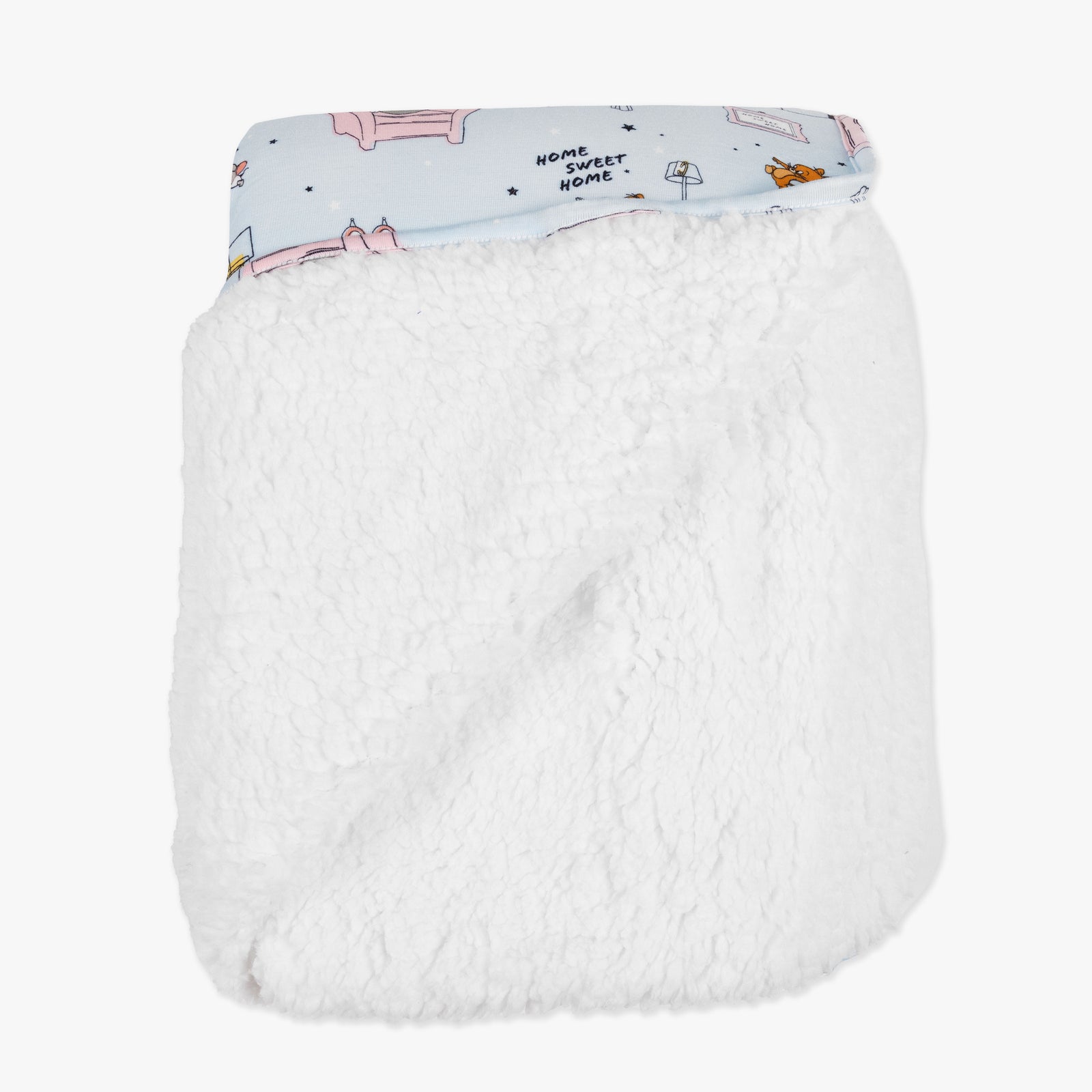 Tom & Jerry: Home Sweet Home Bamboo Sherpa Blanket