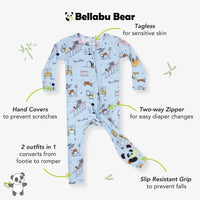 Tom & Jerry: Home Sweet Home Bamboo Convertible Footie