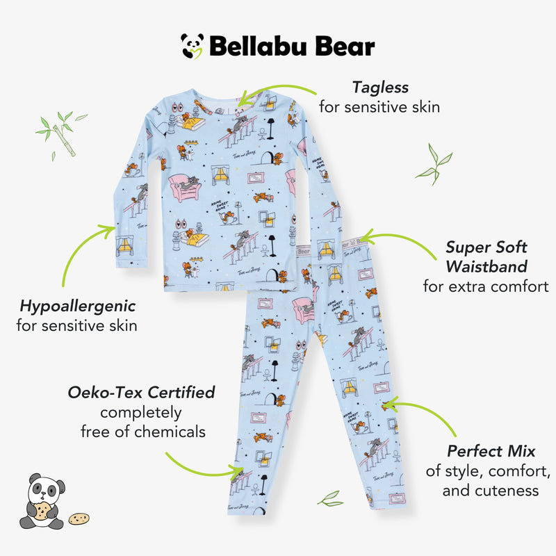 Tom & Jerry: Home Sweet Home Bamboo Kids Pajamas