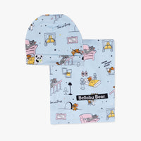 Tom & Jerry: Home Sweet Home Bamboo Swaddle & Beanie Set
