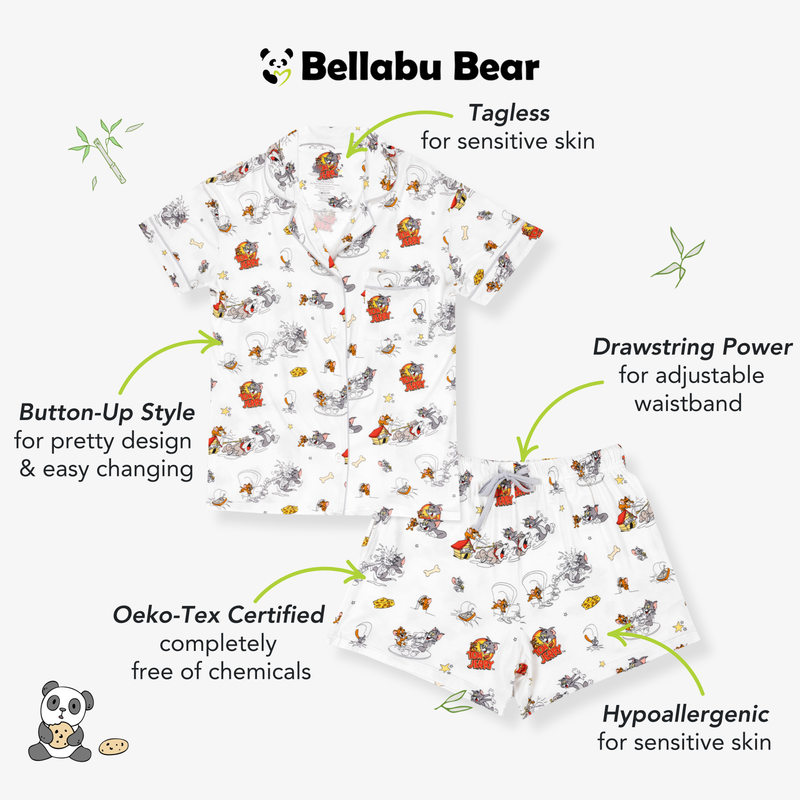 Tom & Jerry: Classic Bamboo Women's Pajama Shorts Set