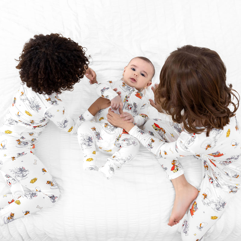 Tom & Jerry: Classic Bamboo Convertible Footie