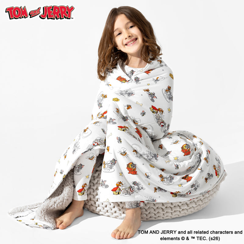Tom & Jerry: Classic Bamboo Sherpa Blanket