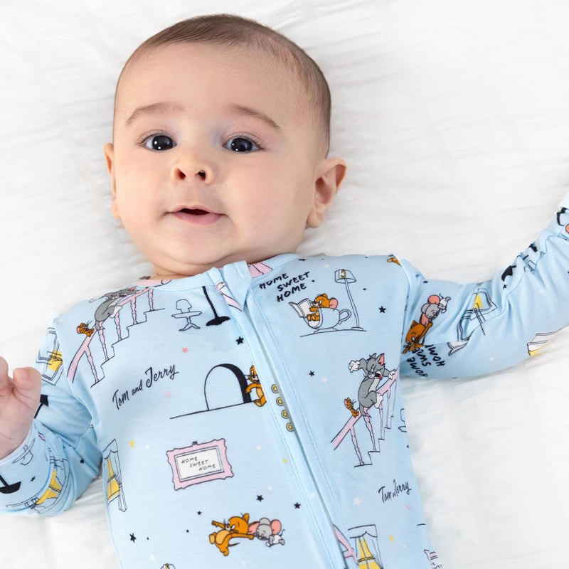 Tom & Jerry: Home Sweet Home Bamboo Convertible Footie