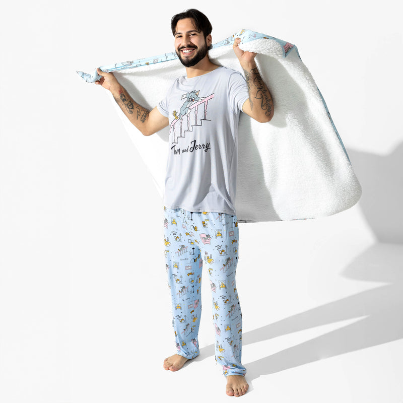 Tom & Jerry: Home Sweet Home Bamboo Men's Pajama Set