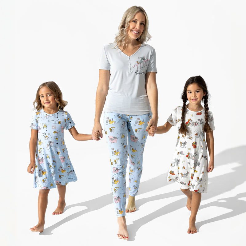 Tom & Jerry: Classic Bamboo Girls' Short Sleeve Dress