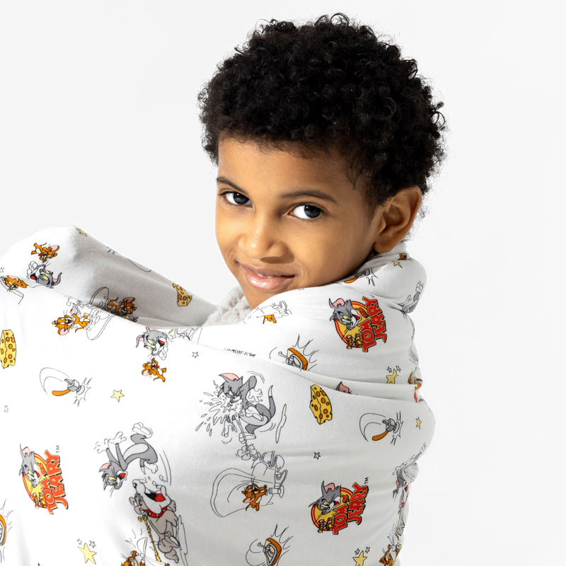 Tom & Jerry: Classic Bamboo Sherpa Blanket