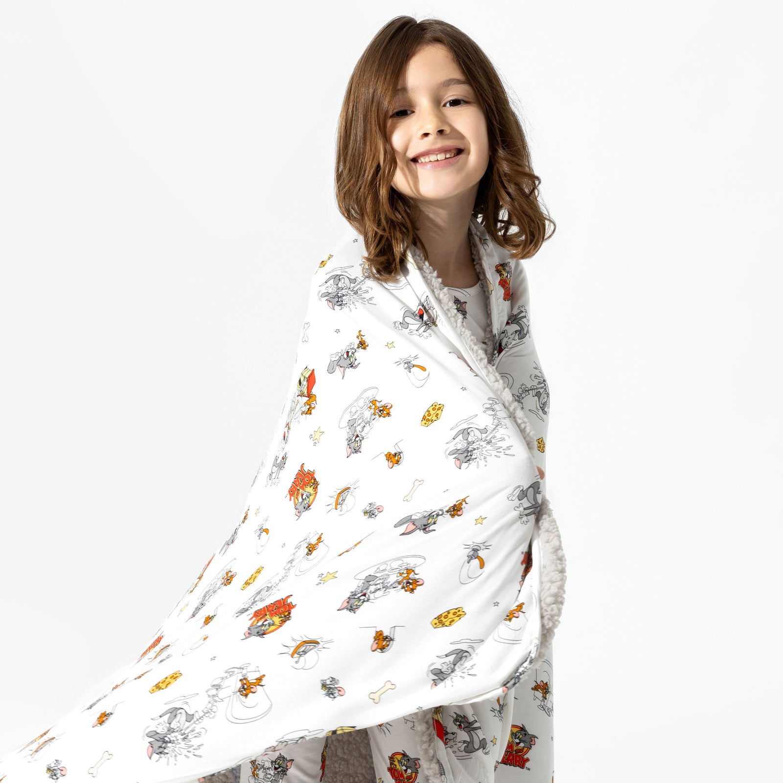 Tom & Jerry: Classic Bamboo Sherpa Blanket