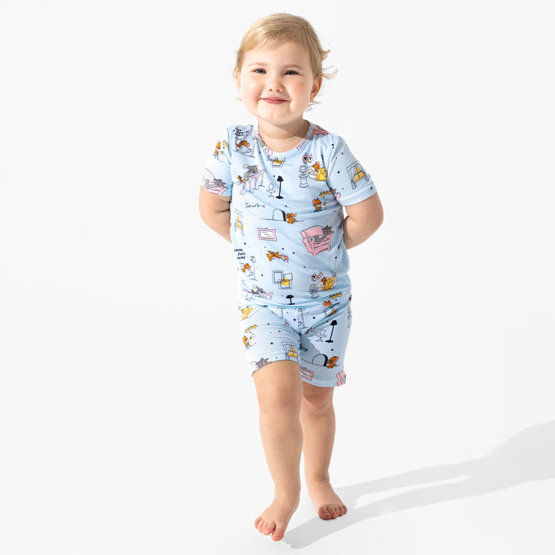 Tom & Jerry: Home Sweet Home Bamboo Kids Short Set