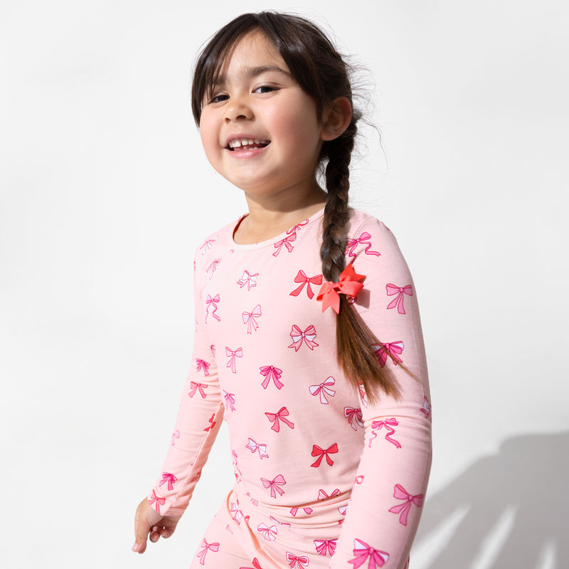 Take A Bow Bamboo Kids Pajamas