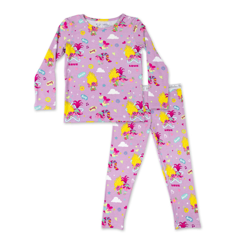 Trolls Harmony Valentine's Bamboo Kids Pajamas