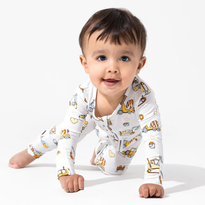 Love Trucks Bamboo Convertible Footie