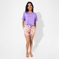 FRIENDS™: You're My Lobster Bamboo Women's Pajama Shorts Set