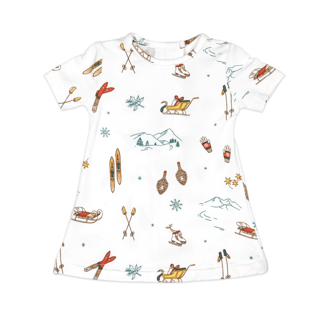 Vintage Holiday Bamboo Matching Girls' 18