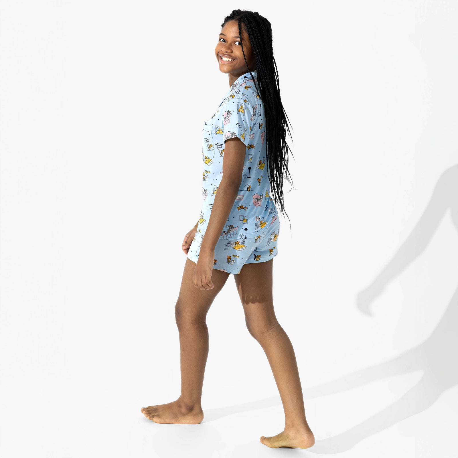 Tom & Jerry: Home Sweet Home Bamboo Women's Pajama Short Set