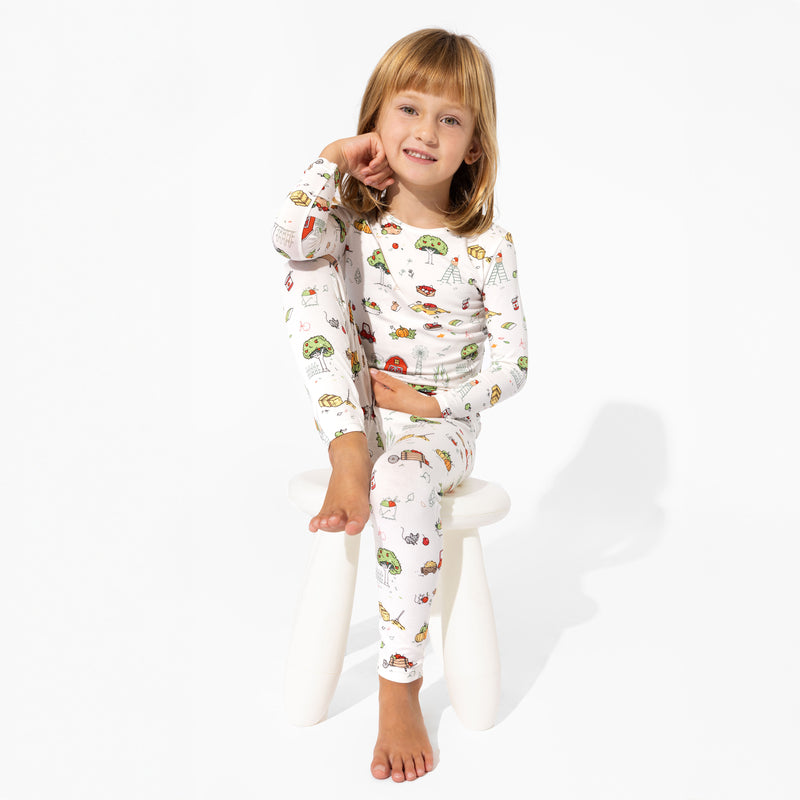 Farm Vibes Bamboo Kids Pajamas
