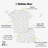 Milk & Cookies Original Bamboo Kids Pajama Short Set