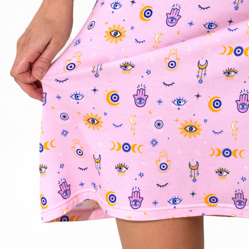 The Eye Pink Bamboo Women's Nightgown