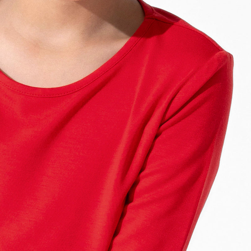 Winterberry Red Kids Bamboo Pajamas