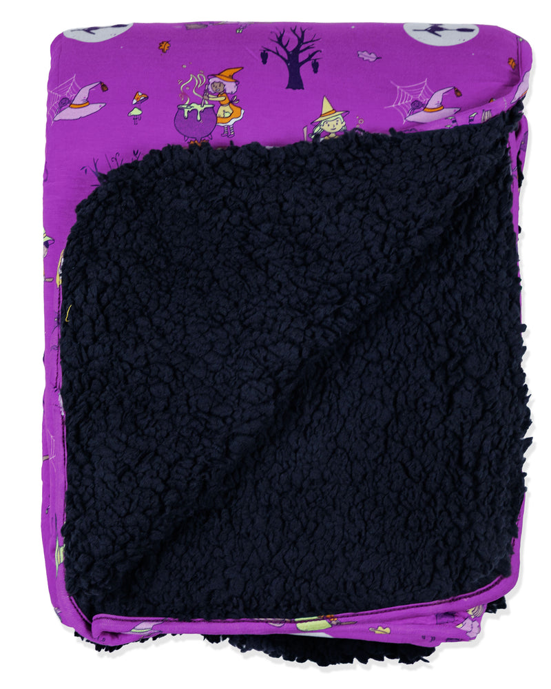Witches Bamboo Sherpa Blanket