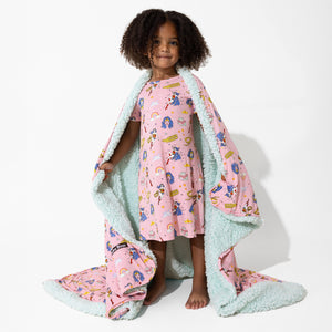 Wonder Woman Bamboo Sherpa Blanket