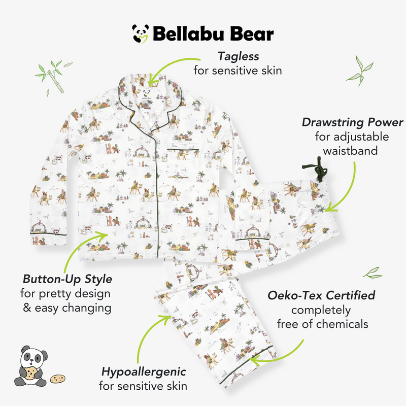 Holy Night Bamboo Women's Pajama Set