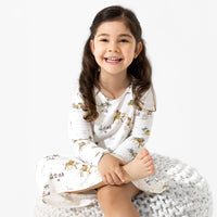 Holy Night Bamboo Girls' Long Sleeve Dress