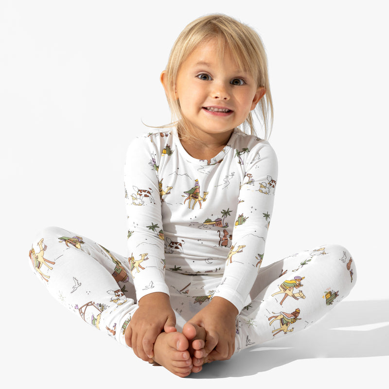 Holy Night Bamboo Kids Pajamas