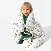 Holy Night Bamboo Sherpa Blanket