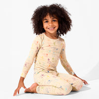 Dino ABC Bamboo Kids Pajamas