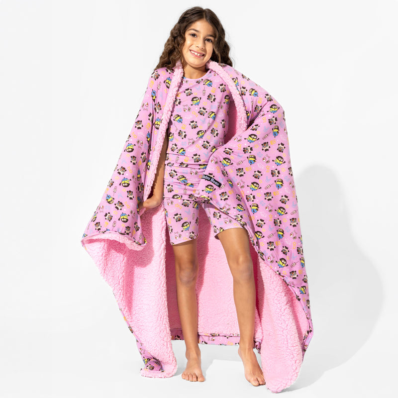 Despicable Me 4: Minions Always Popping Bamboo Kids Pajama Short Set