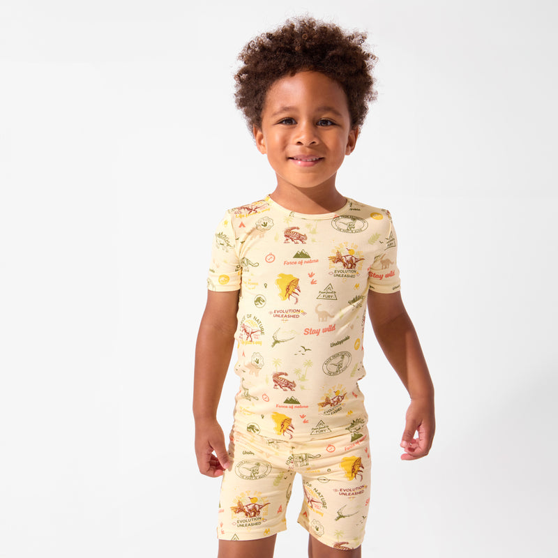 Jurassic Park: Origins Bamboo Kids Pajama Short Set