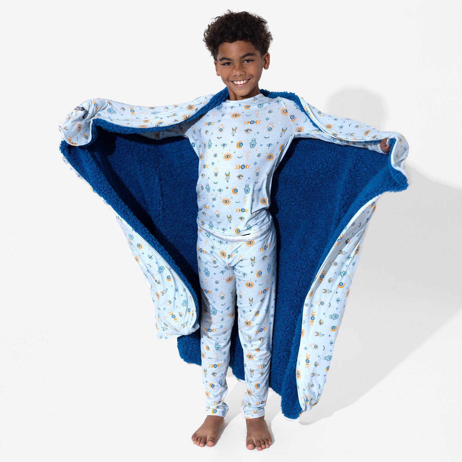 The Eye Blue Bamboo Kids Pajamas