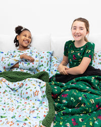 Minecraft: Chicken Jockey Bamboo Kids Pajamas