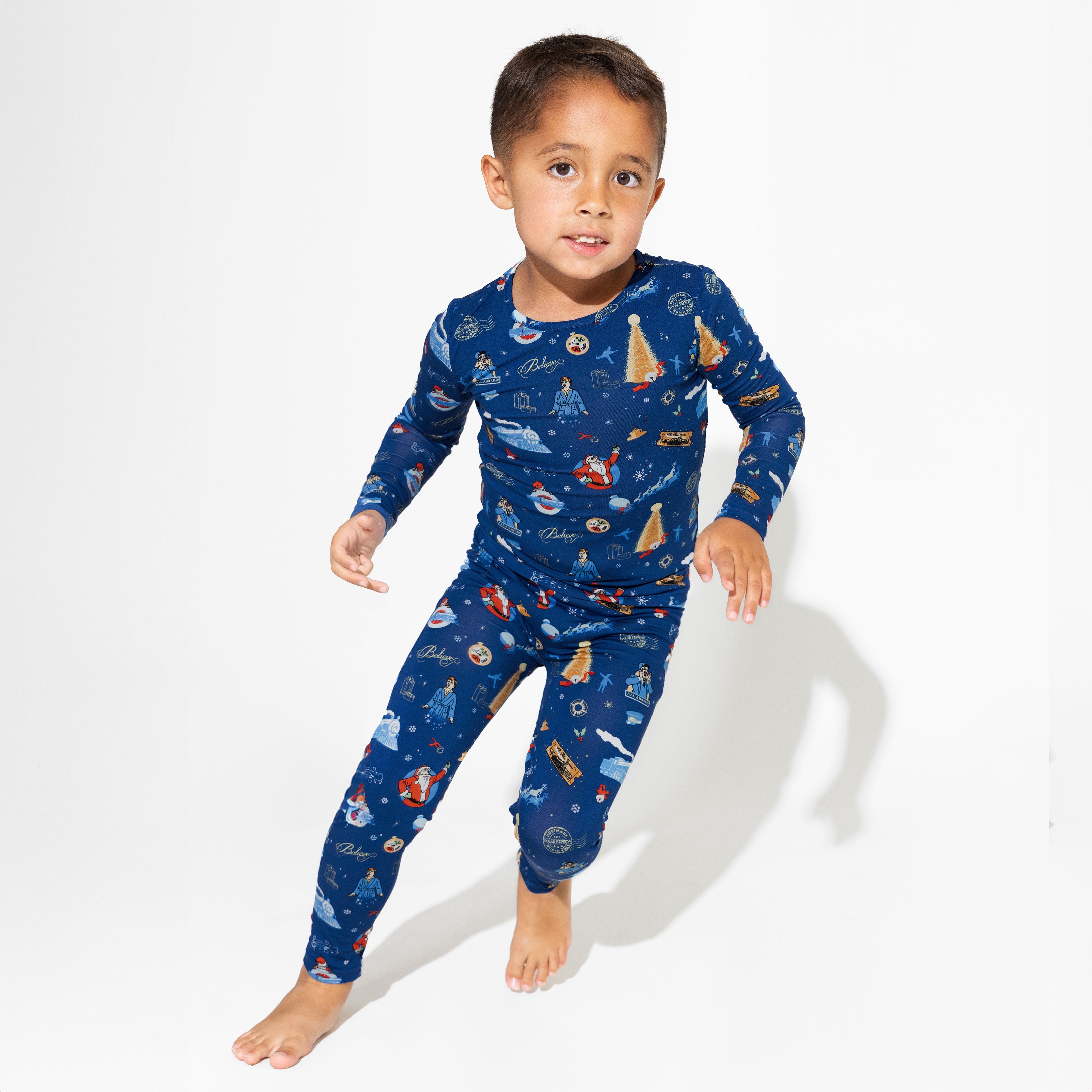 Magical The Polar Express Bamboo Kids Pajamas for Cozy Nights