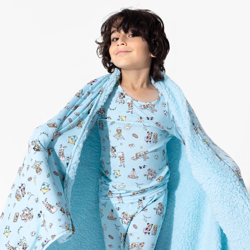 Sloth Pajama Party Bamboo Kids Pajamas