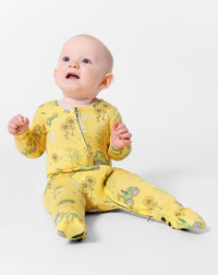 Autumn Harvest Bamboo Convertible Footie