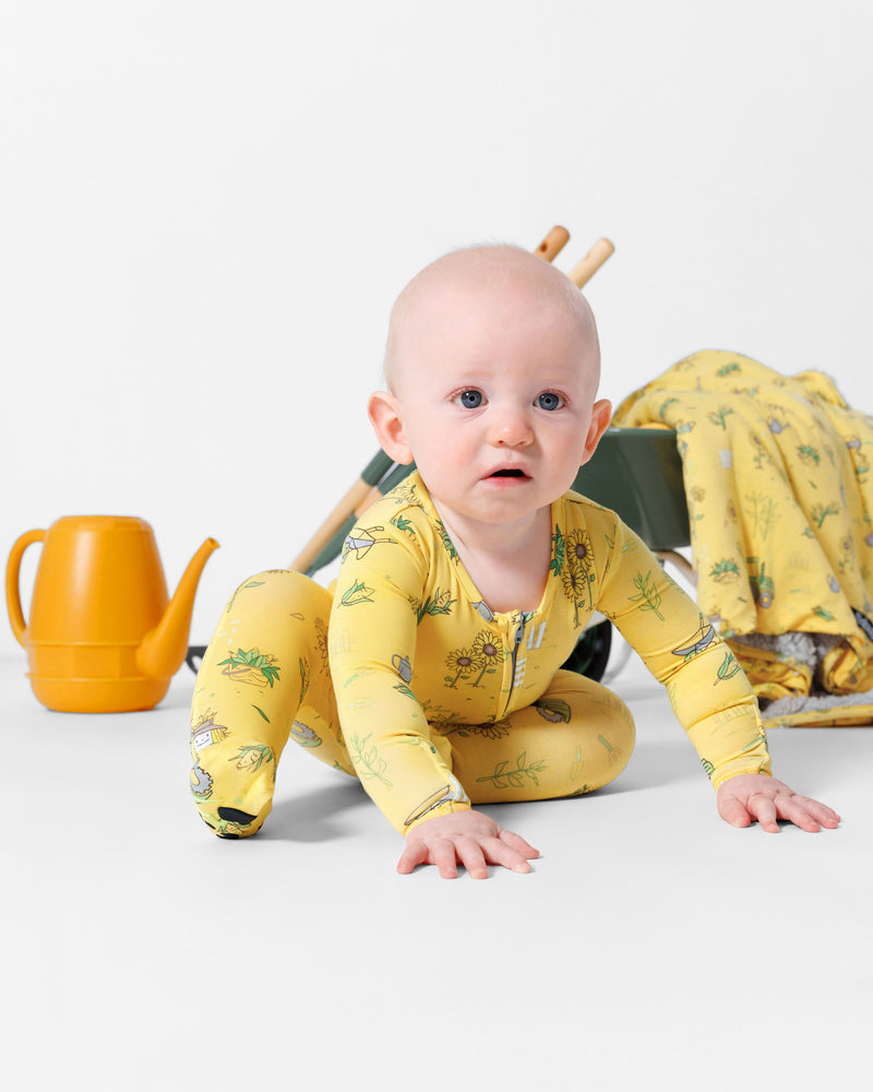 Autumn Harvest Bamboo Convertible Footie
