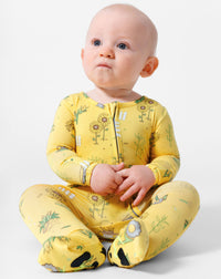 Autumn Harvest Bamboo Convertible Footie