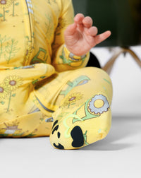 Autumn Harvest Bamboo Convertible Footie
