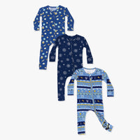 Hanukkah Nights Bundle - Bamboo Convertible Footies