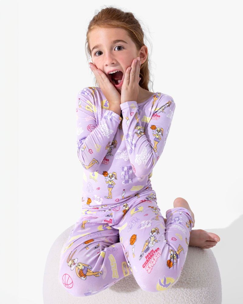 Lola Bunny Bamboo Kids Pajamas