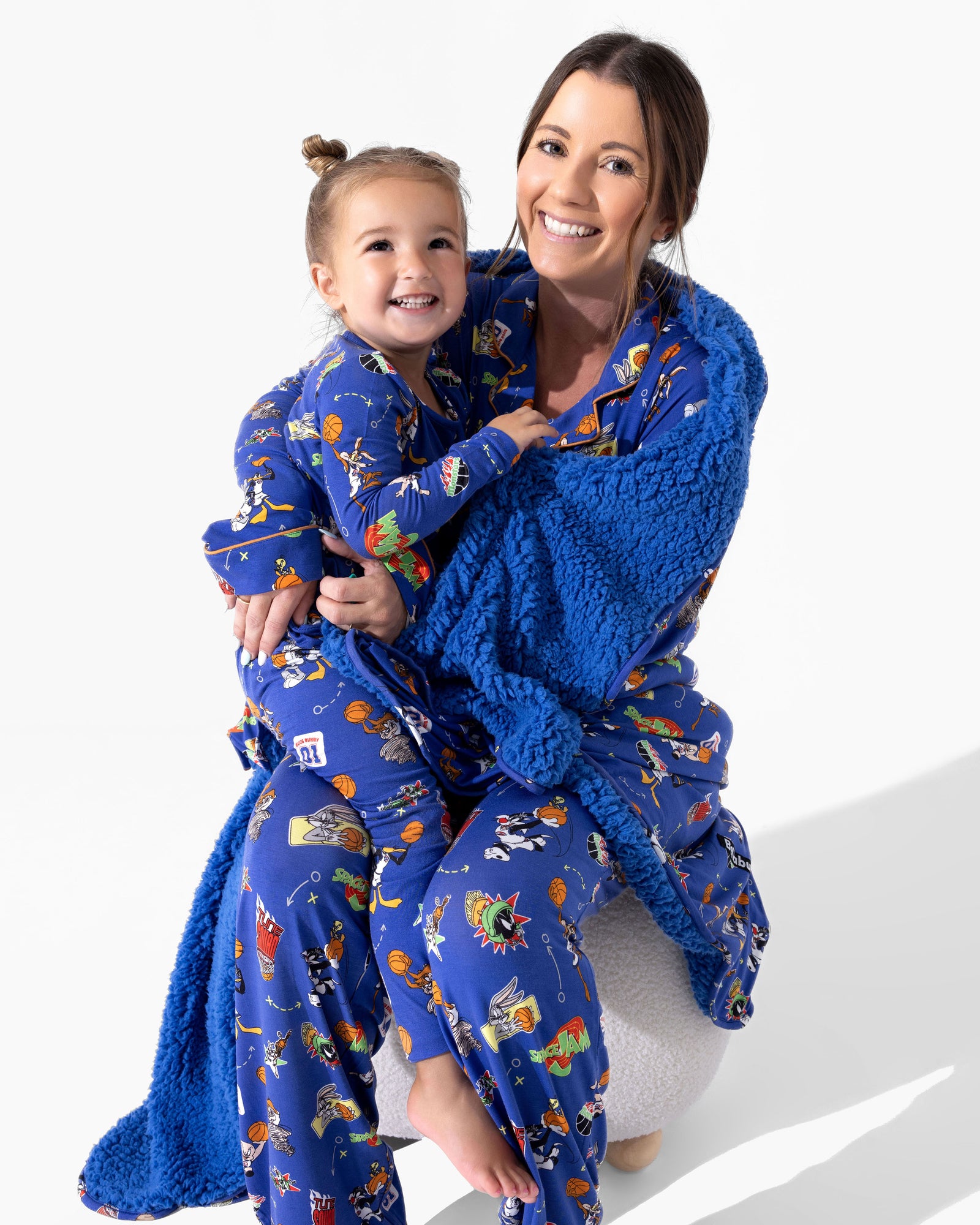 Space Jam Bamboo Sherpa Blanket