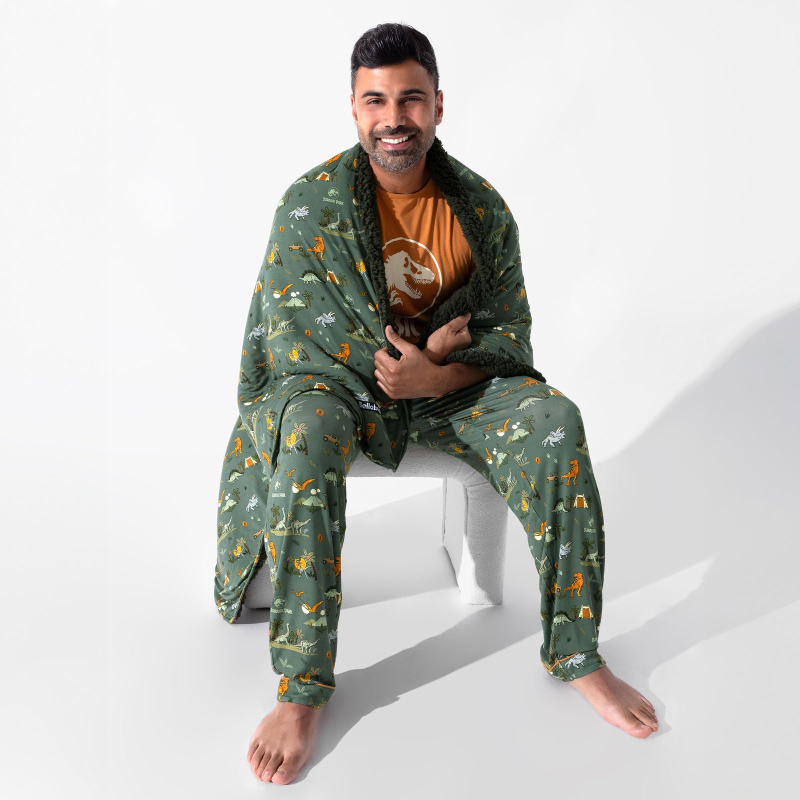 Jurassic Park: Safari Bamboo Men's Pajama Set