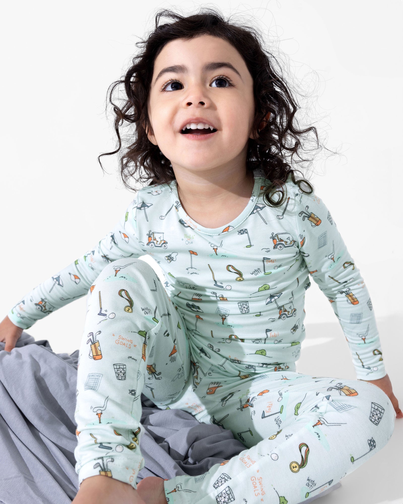 Golf Bamboo Kids Pajamas