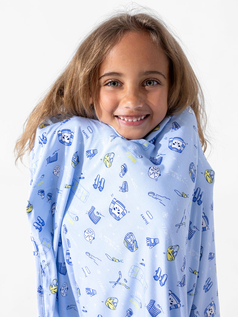 Hockey Bamboo Blanket