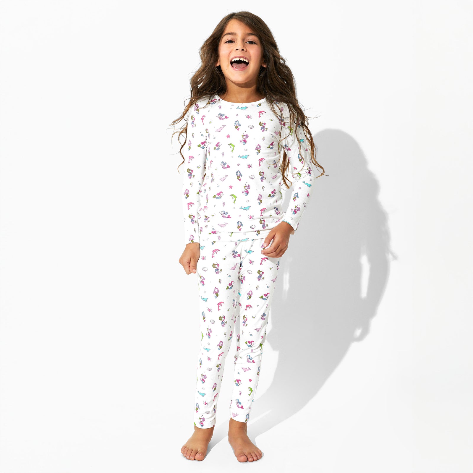 Mermaid Bamboo Kids Pajamas