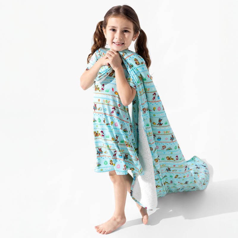 PAW Patrol: Easter Bamboo Girls' Short Sleeve Dress